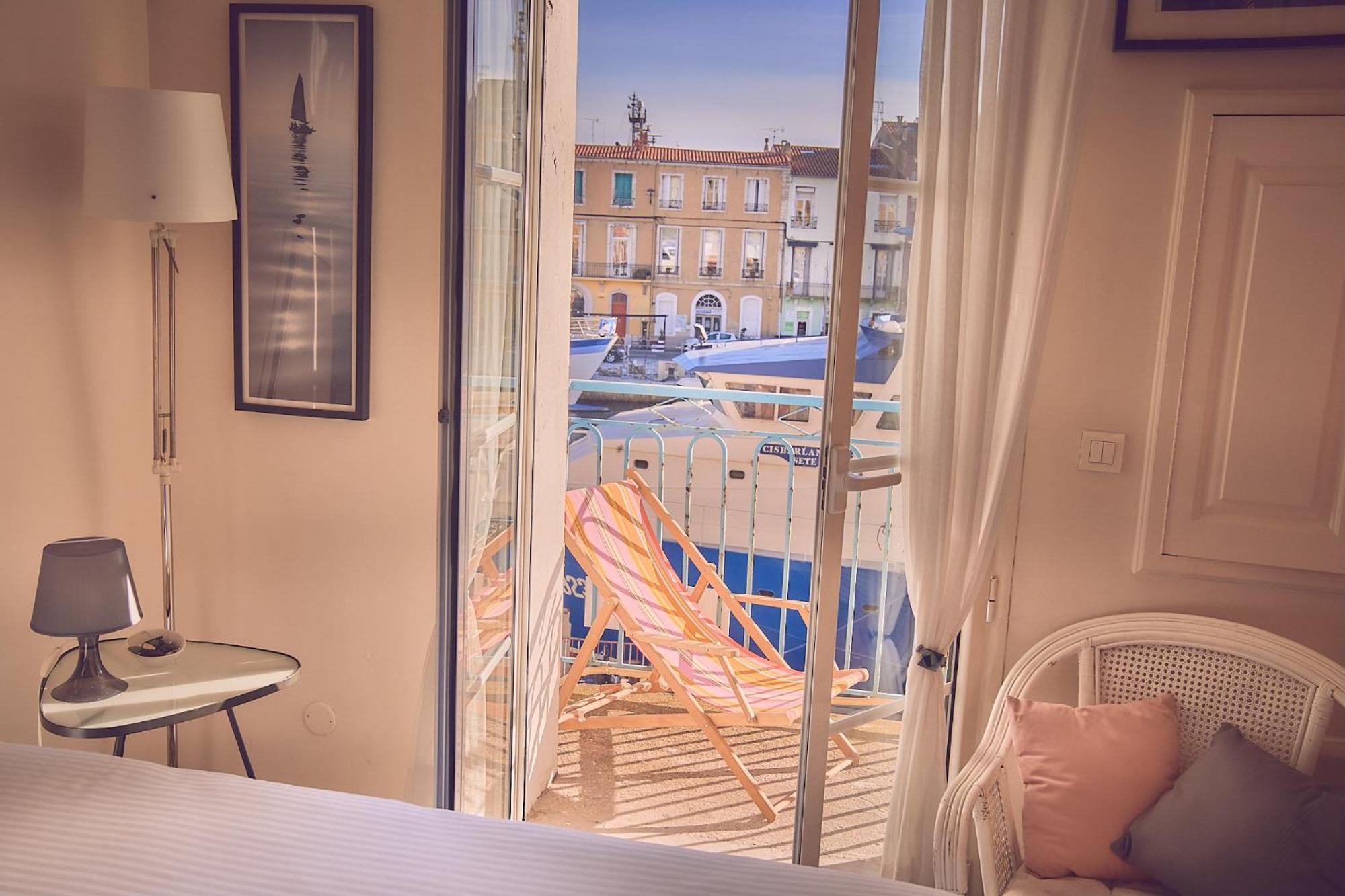 "Mario" Balcons Sur Le Canal Royal, Belle Vue, Climatise 塞特港 外观 照片